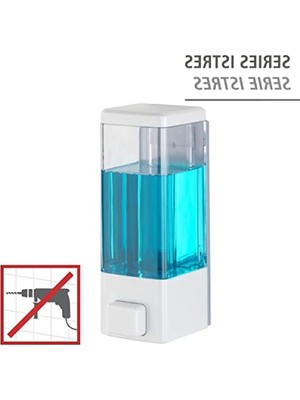 Hakay Duvara Montajlı Sıvı Sabun ve Dezenfektan Dispenseri - 320 ml Kapasite