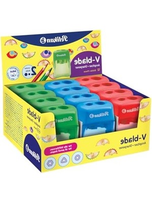 Hakay Çiftli Kapaklı Kalemtraş, Pelikan V-Blade Kalite