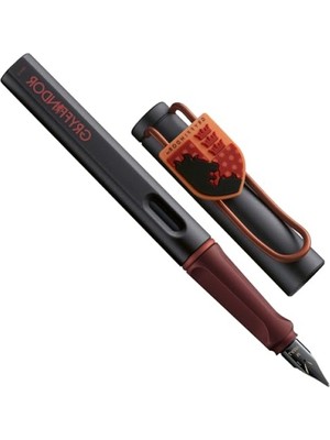 Hakay Ergonomik Gryffindor Renkli Dolma Kalem, Metal Klipsli ve M Uç