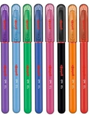 Hakay Renkli Jel Roller Kalem Seti - 0.7 Mm, 8 Farklı Renk