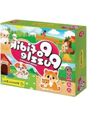 Hakay Çiftlik Hayvanları Temalı 6-16 Ay Arası Çocuklar Için Eğitici Magnet Puzzle