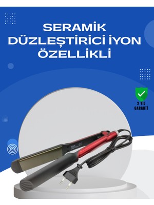 Semel Iyon Teknolojili Düzleştirici – Düzleştirici ve Dalga Yapma Özellikli