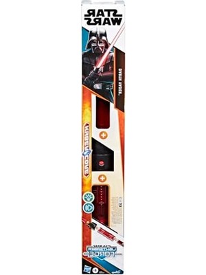 Hakay Star Wars Lightsaber Forge Kyber Core Darth Vader, Red Customisable Electronic Lightsaber