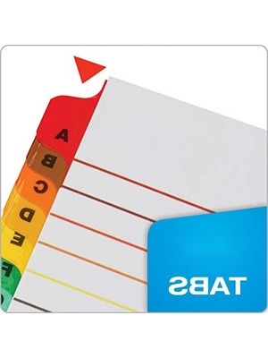 Hakay A-Z Sekme Ayırıcı Seti - 3 Halkalı Klasör Için