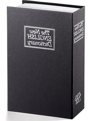 Hakay Gizli Para Kasası, Çelik Kilitli Kitap Tasarımı