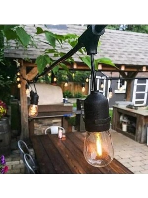 Hakay 10 Metre Uzunluğunda Eklenebilir Dış Mekan Aydınlatma Armatürü, E27