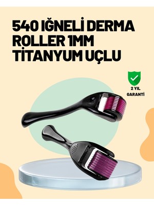 Eco Lounge Cilt Yenileyici Derma Roller – Mikro Iğneli Bakım Aracı