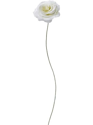 IKEA Guldspett Beyaz 50 cm Yapay Çiçek