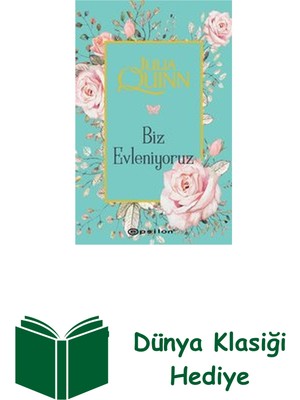 Epsilon Yayınevi Bridgerton Serisi 8 - Biz Evleniyoruz + Dünya Klasiği Hediye