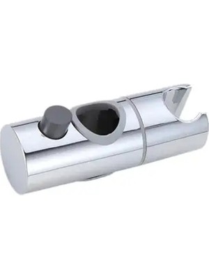 CATEKSSS M85 Banyo Robot Duş Başlığı Askı Aparatı-Ayarlanabilir Sürgülü Gri Plastik