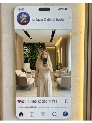 Kişiye-Firmaya Özel Instagram Ayna