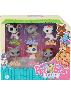 Semel KZL-3046A3 Pet Star 6'lı Ş Seti - Oyuncak