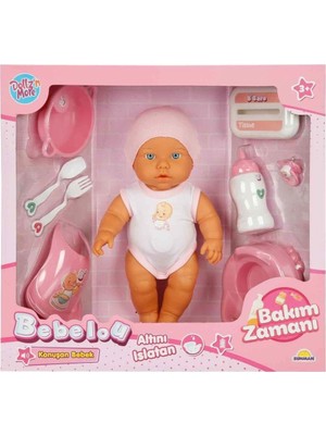 Semel 3823 Bakım Zamanı Sesli Gülen Ağlayan Bebek 32 cm -