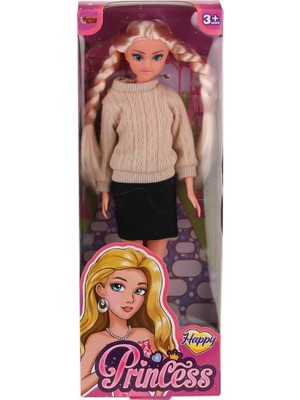 Semel WG-115527 Kazaklı Örgü Saçlı Bebek 29 cm -Vardem Oyuncak