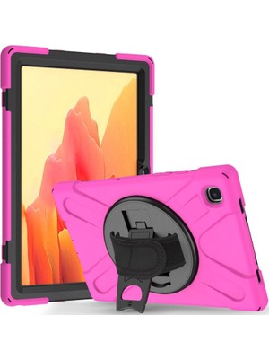 Royaleks Samsung Galaxy T220 Tab A7 Lite 8.7 Kılıf Amazing Tablet Kapak - Pembe