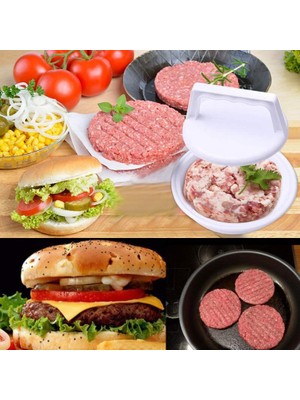 Hereveoyuncak Hamburger Yapma Aparatı- Hamburger Pres ve Köftte Kalıbı