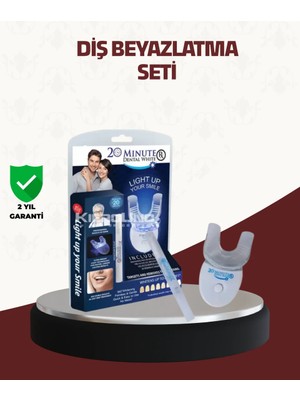 Aesco Evde Kullanıma Uygun LED Teknolojili Diş Beyazlatma Kiti