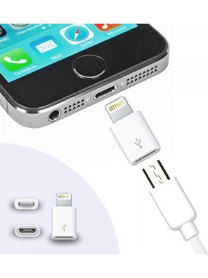 Mabelme Store Buffer® Apple iPhone / iPad Micro USB Dönüştürücü Adaptör Otg Aparat
