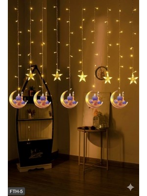 Mabelme Store Ramazan Perde LED Işık 3 Metre