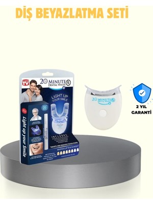 Aesco LED Işıklı Profesyonel Diş Beyazlatma Seti