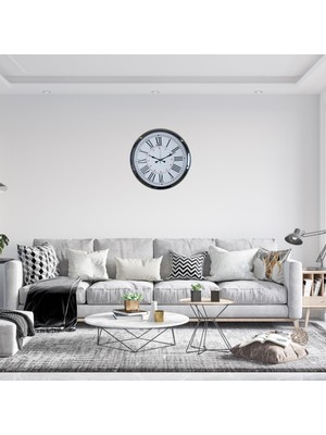 Krom Roma 52 x 52 cm Duvar Saati