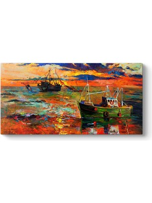 Tekneleri Tablosu 60 x 30