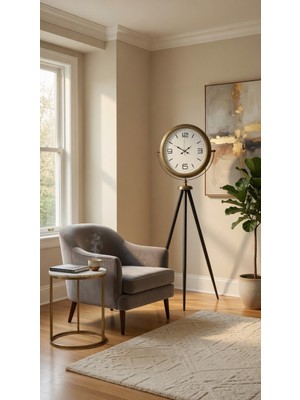 KSB Store Elegant Vintage Tripod Ayaklı Saat