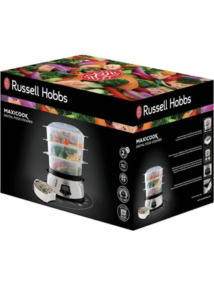 Russell Hobbs Dijital Buharlı Pişirici 10,5 L Dijital Ekran + Programlanabilir Zamanlayıcı