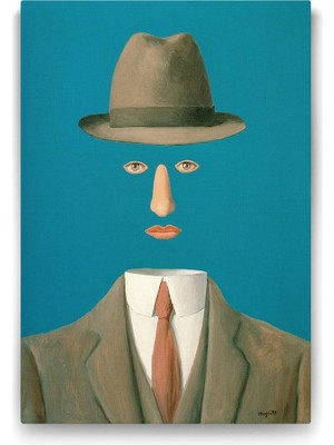 Rene Magritte - Baucis Landscape Tablosu - 100X140CM