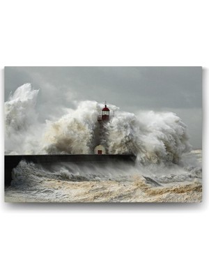 ve Deniz Feneri Tablosu 60 x 40