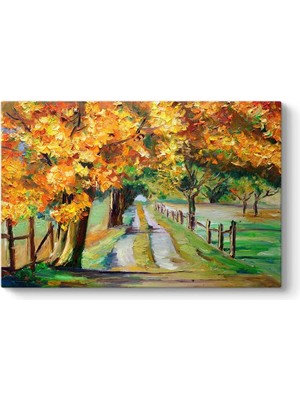 Ağaçlar Arasında Yol Tablosu 125 x 80