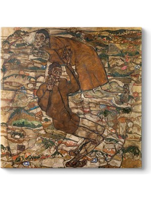 Schiele - Levitation Tablosu 80 x 80