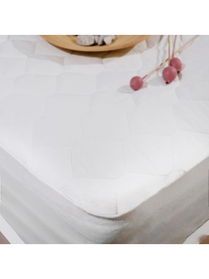 Alez Kapitoneli Fitted Lastikli Sıvı Geçirmez 120X200 Tek Kişilik