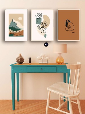 Leke Tablosu 126 x 40-3 Parçalı