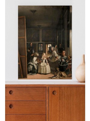 Las Meninas - Nedimeler - Diego Velazquez Sanatsal Poster 50 x 70