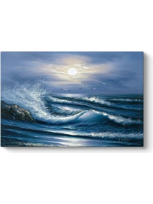Dalgaları Tablosu 75 x 50