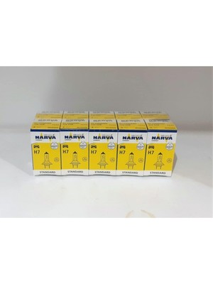 10 Adet 12V H7 55W Halojen Ampul 48328
