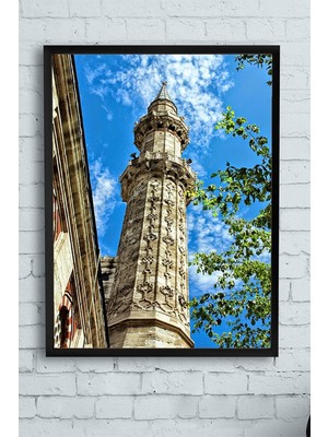 Timurtaş Camii Kutsal Mekan Çerçeveli Tablo 50X70CM