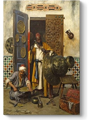 Bakır ve Metal Işleyenler Tablosu 30 x 45