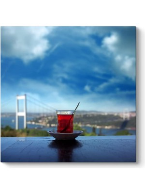 Çay Keyfi Tablosu 60 x 60