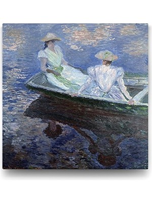 Two Girls In A Boat Tablosu 60 x 60
