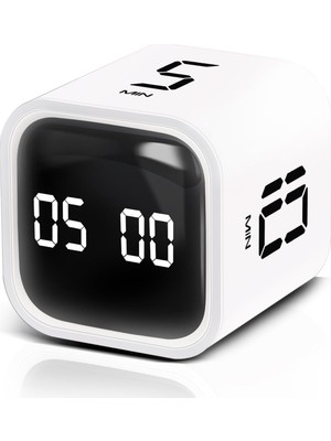 Gworke Gt-1 Pomodoro Zamanlayıcı Küp, Flip Timer, Öğrenci Kronometresi &amp; Ders Çalışma Sa