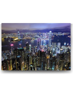 Hong Kong Tablosu - 60X40CM