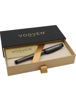 Vogven Marka Isme Özel Mat premium Roller Kalem - Renk Seçenekli