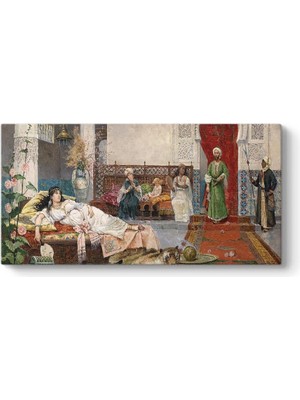 Osmanlı'da Harem Tablosu 160 x 80