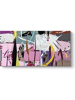 Paint Strokes Tablosu 60 x 30