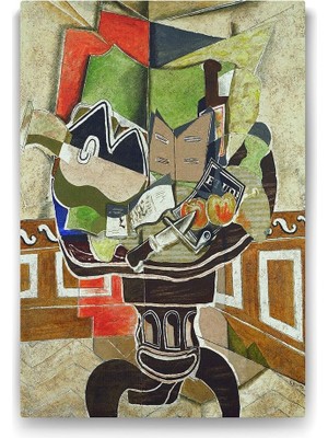 Georges Braque - The Round Table Tablosu - 40X60CM