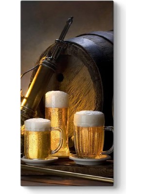 Bira Fıçısı Tablosu 60 x 120