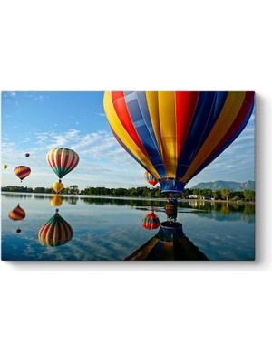 Renkli Balonlar Tablosu 125 x 80