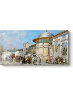 Pasini - At Pazarı Tablosu 160 x 80